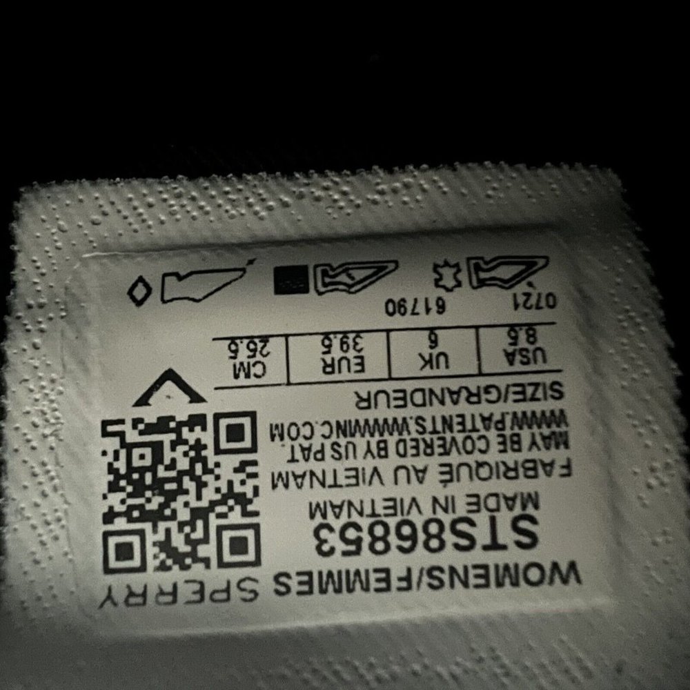 Sperry STS86853 Women's Crest Lug Side Zip Suede Chukka Shoes Black Size… - Picture 15 of 15